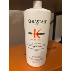 🧴 Kérastase Nutritive Bain Satin 1000 mL – Hydrating Shampoo for Dry Hair